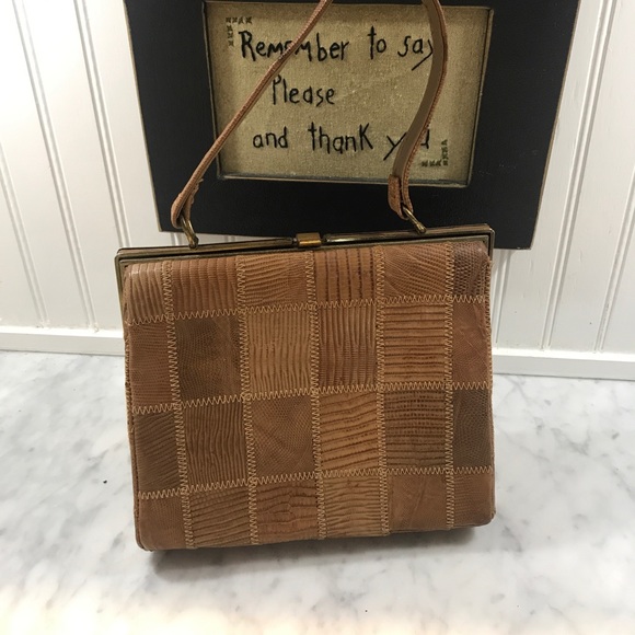 50-60’s PURS(LIZARD PATCHWORK) - Picture 2 of 6